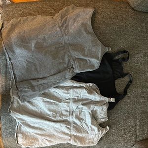 Set of 3 nursing tanks